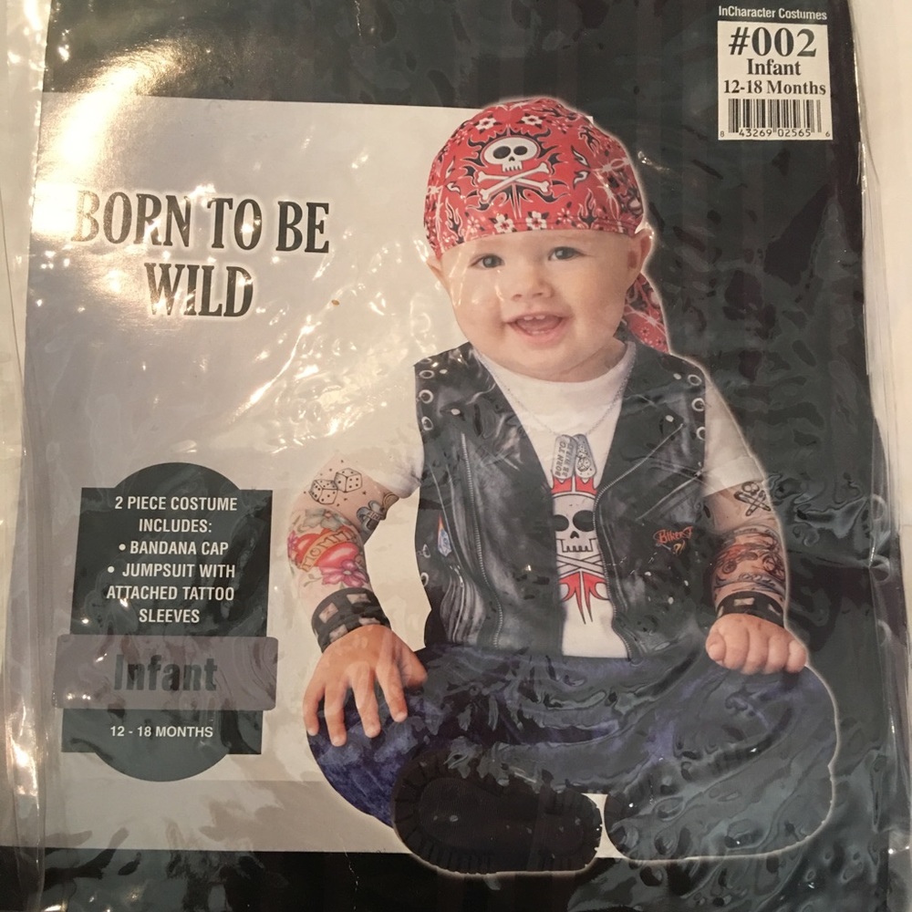 Born to be Wild Infant Costume